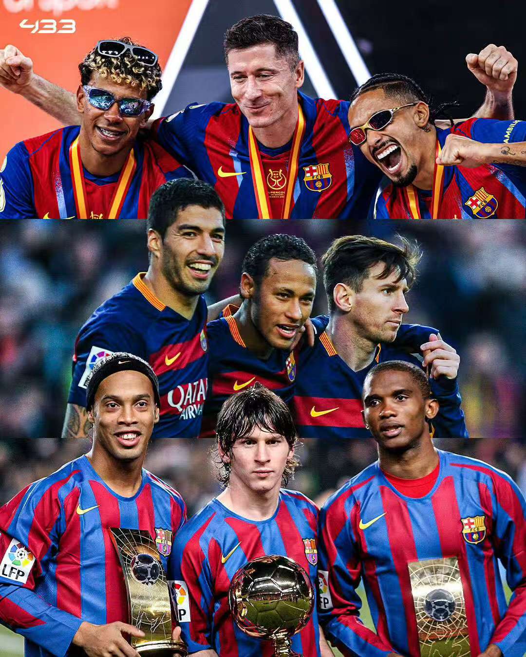 Od MSN-a do RLY-a, dres Barcelone utjelovljuje duh napada.